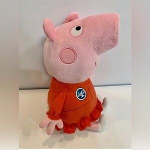 ABD Ltd Peppa Pig 13.5" Tourist Plush Super Soft Stuffed Animal -No Accessories